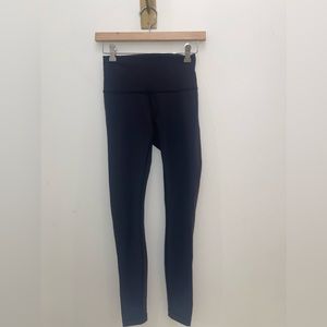 full length black Lululemon leggings